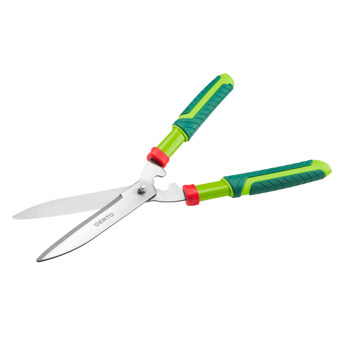 TOP-15G310--Nożyce do żywopłotu proste 550 mm, ostrze 185 mm, ergonomiczne uchwyty