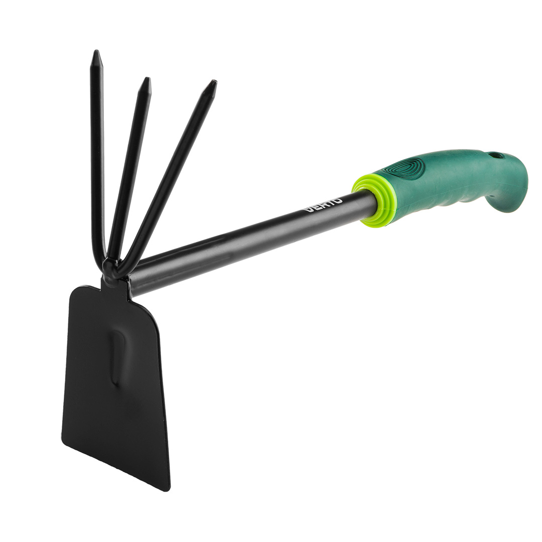 TOP-15G409--Motyczka 340 mm, stalowa część robocza, dwumateriałowy uchwyt