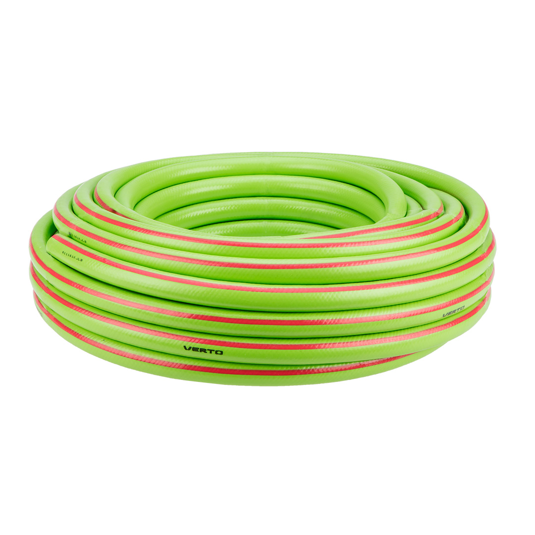 TOP-15G823--Wąż ogrodowy 20 m, 3/4"PROFESSIONAL, odporny na promieniowanie UV, wytrzymałość na rozrywanie do 25 barów, system zapobiegający osadzaniu się glonów, zakres temperatur, przy których wąż zachowuje wszystkie parametry użytkowe (głownie elastycznoś