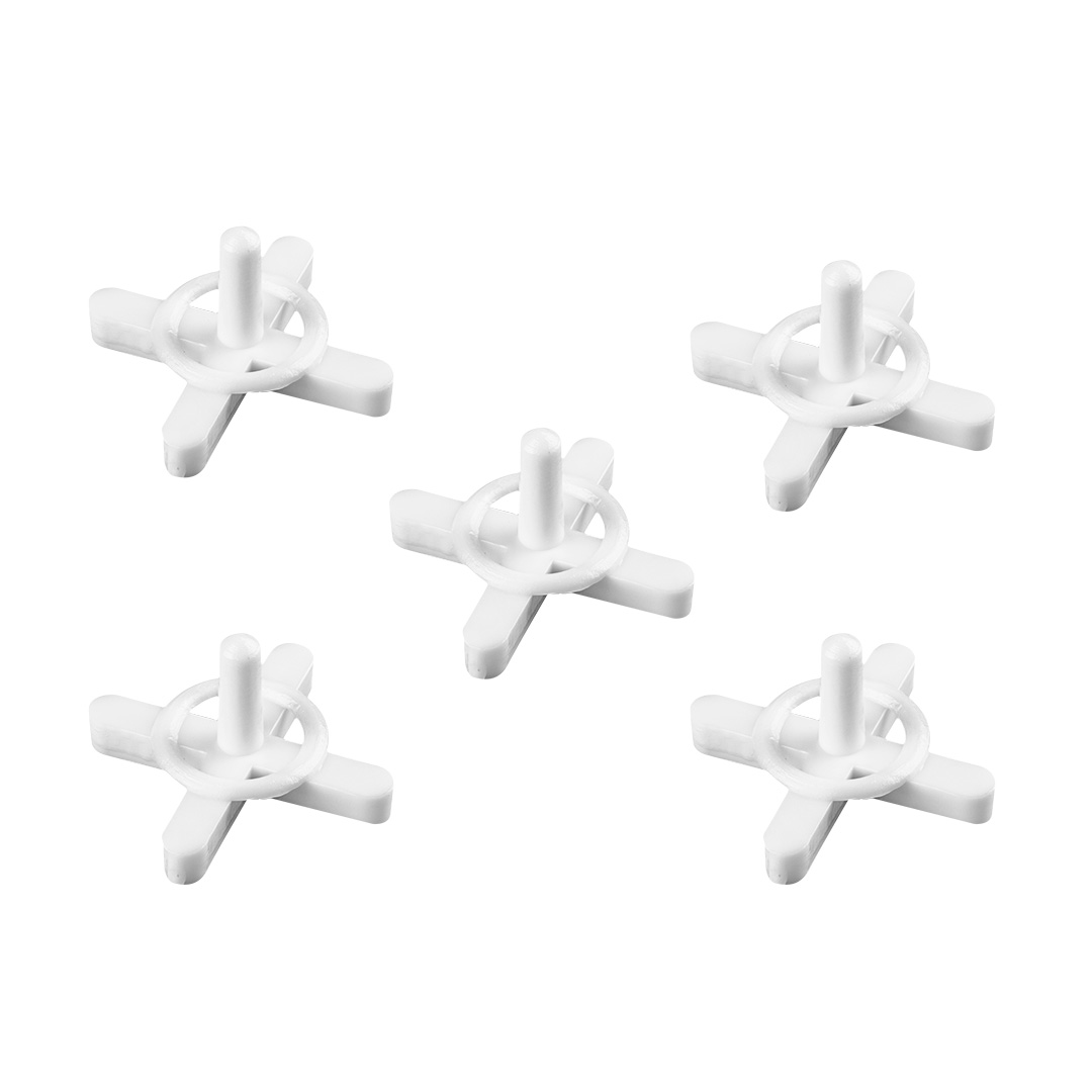 TOP-16B623--Krzyżyki dystansowe 2,0 mm, 100 szt., plastikowe