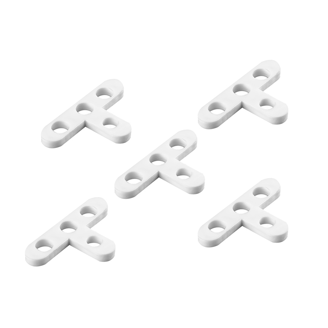 TOP-16B627--Krzyżyki dystansowe T 6,0 mm, 50 szt., plastikowe
