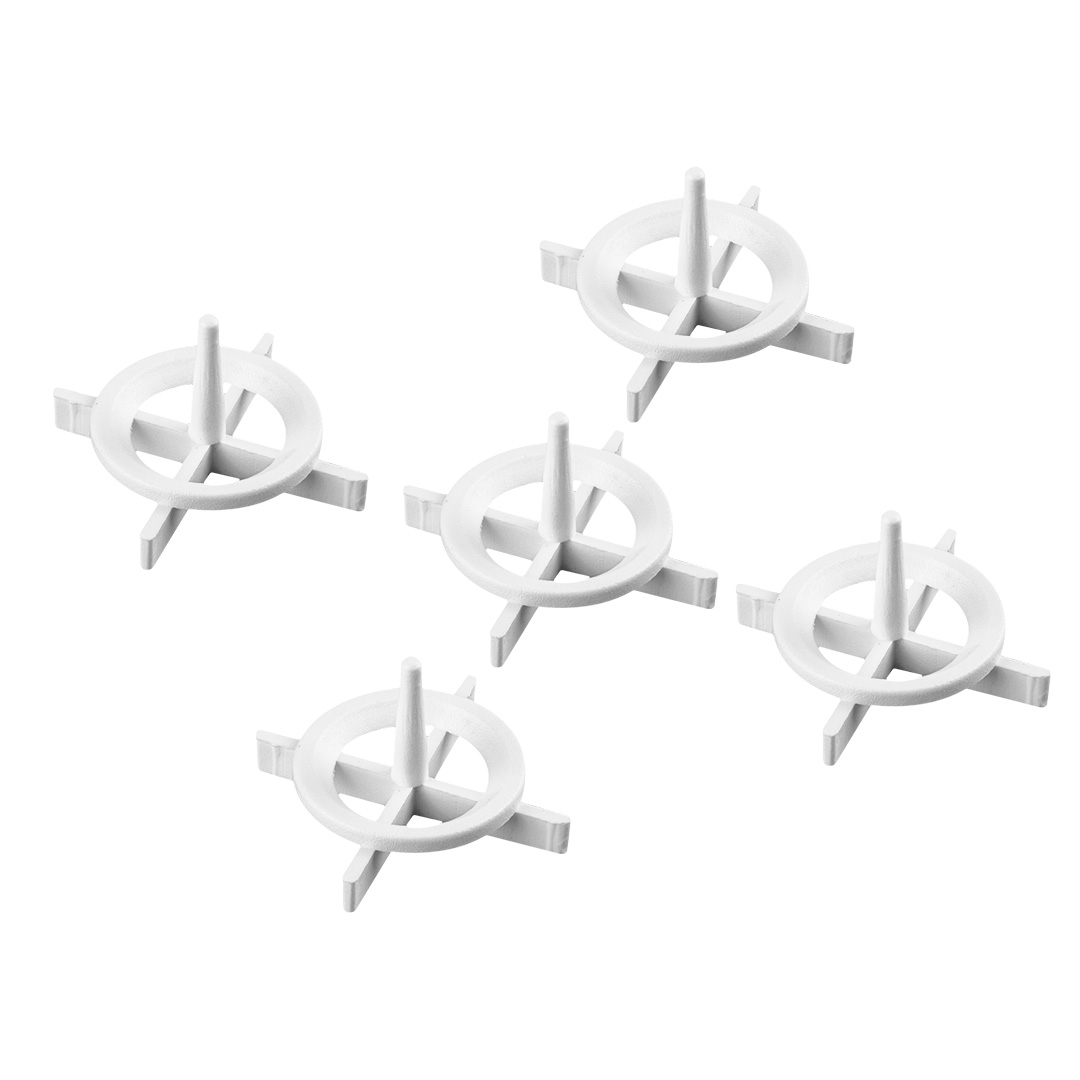TOP-16B628--Krzyżyki dystansowe T 8,0 mm, 30 szt., plastikowe