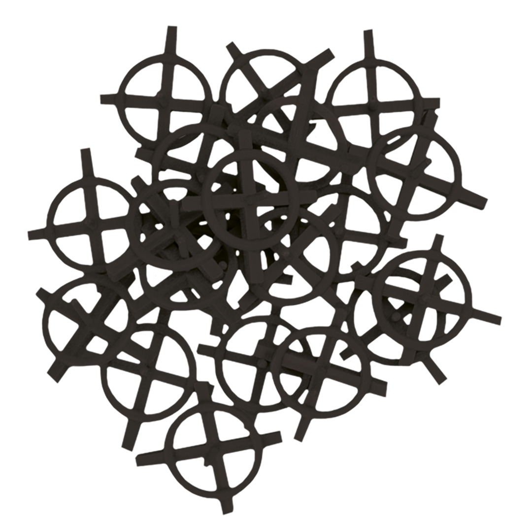 TOP-16B640--Krzyżyki dystansowe 4 mm, 100 szt., plastikowe
