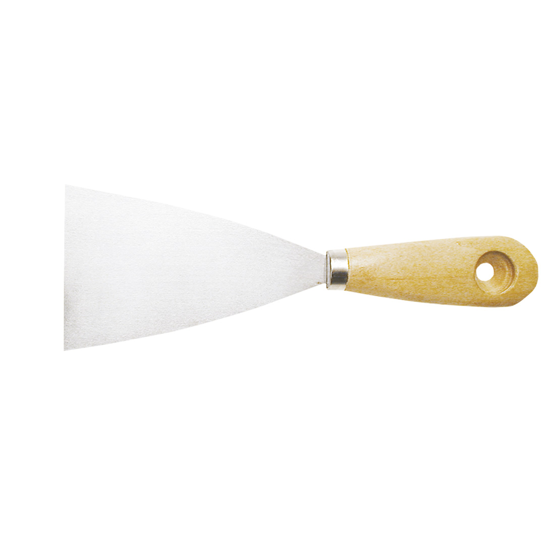 TOP-18B304--Szpachla malarska 40 mm, drewniany uchwyt