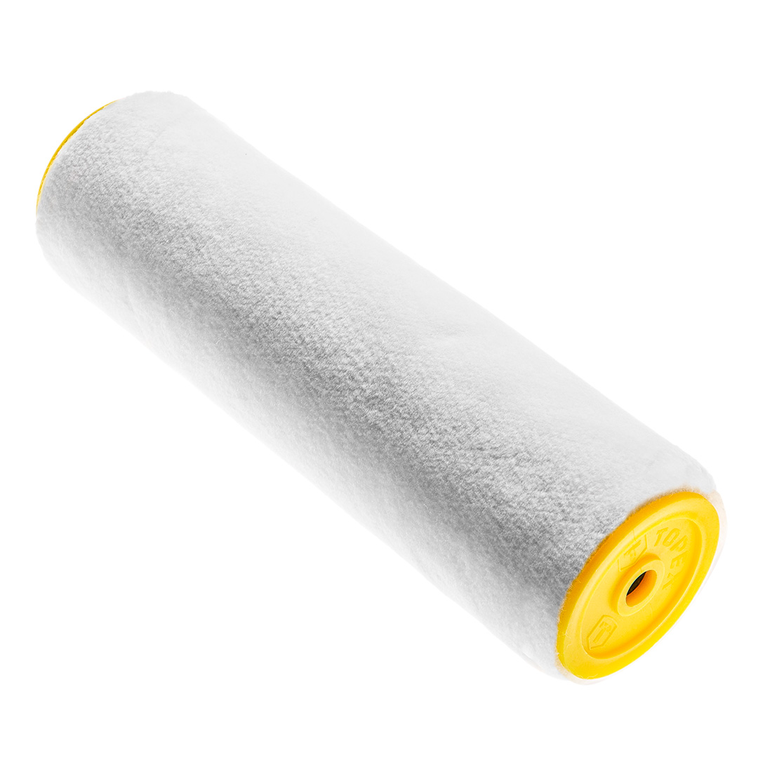 TOP-20B555--Rolka olejna 18 cm, średnica 48 mm, drut fi 8 mm, materiał velur, runo 4 mm, do farb olejnych rozpuszczalnikowych i wodorozcieńczalnych