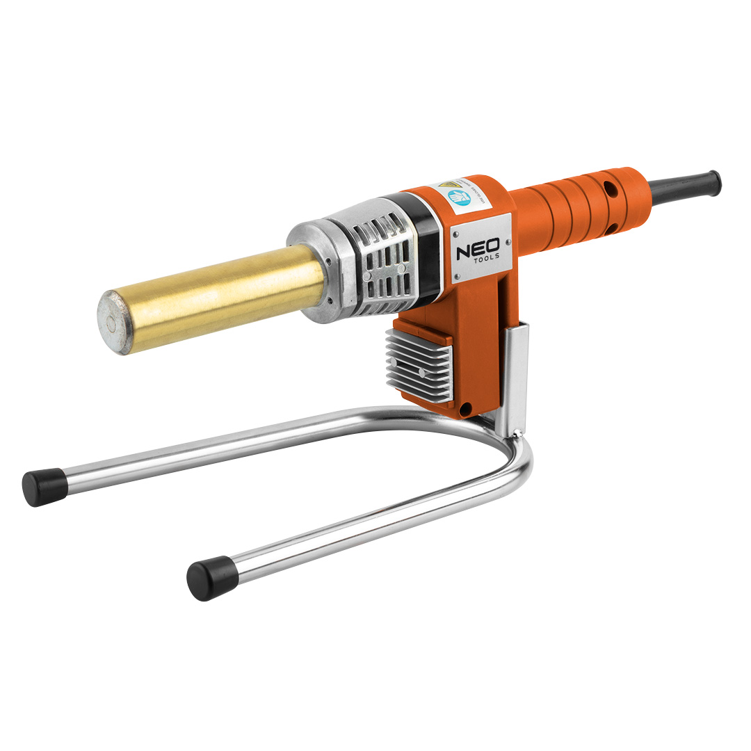 TOP-21-004--Zgrzewarka do rur z tworzyw sztucznych 700W, 3 tuleje grzewcze, rozmiar 20, 25, 32 mm, do rur: PE, PP, PB, zasilanie 230V, 50 Hz, moc 700V, temperatura głowicy max 290 stopni Celsujsza, elektroniczny wyświetlacz, stojak, wzornik, stalowa walizka