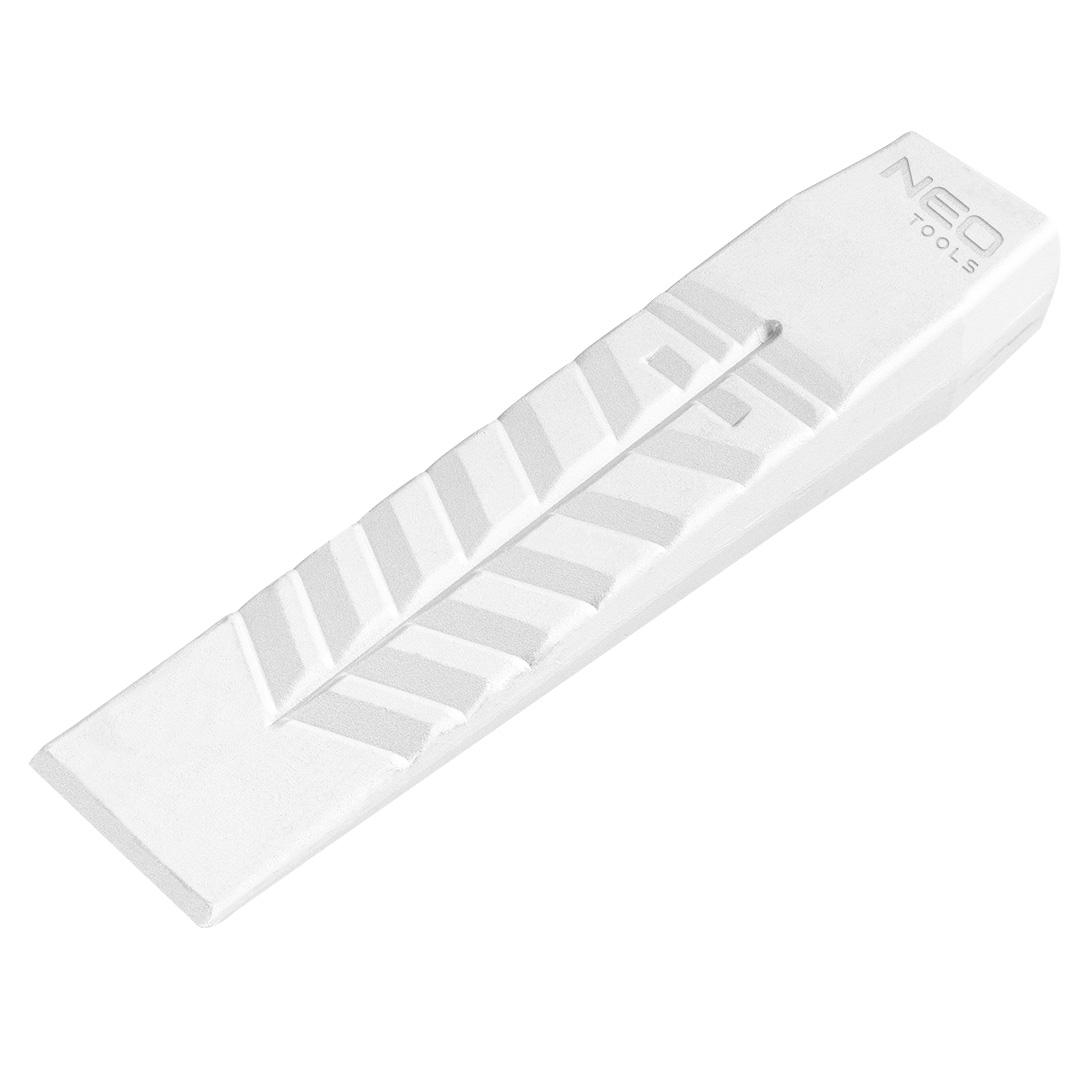 TOP-27-212--Klin do rozłupywania drewna 800g. Wykonany z aluminium, powierzchnia profilowana, odporny na odkształcenia