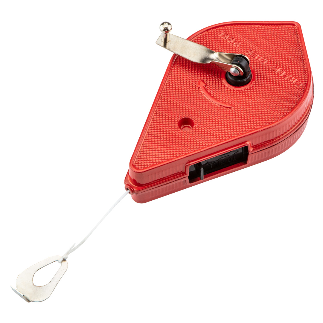 TOP-30C615--Sznurek traserski 15 m, metalowa obudowa