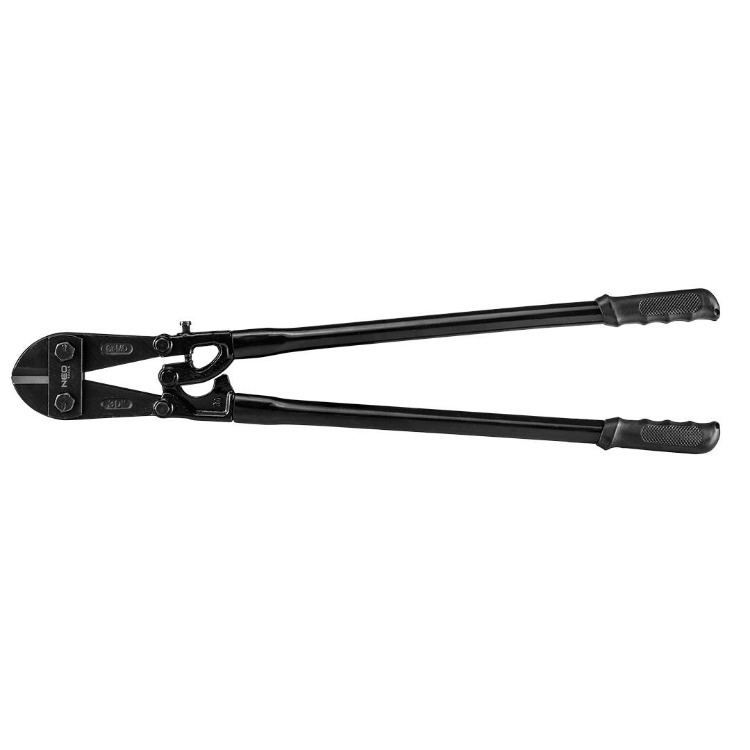 TOP-31-030--Nożyce do prętów, 600 mm, maksymalna średnica cięcia O 12 mm, plastikowe uchwyty, hartowane szczęki CrMo HRC 40, odkuwany przegub, regulacja zbieżności ostrzy