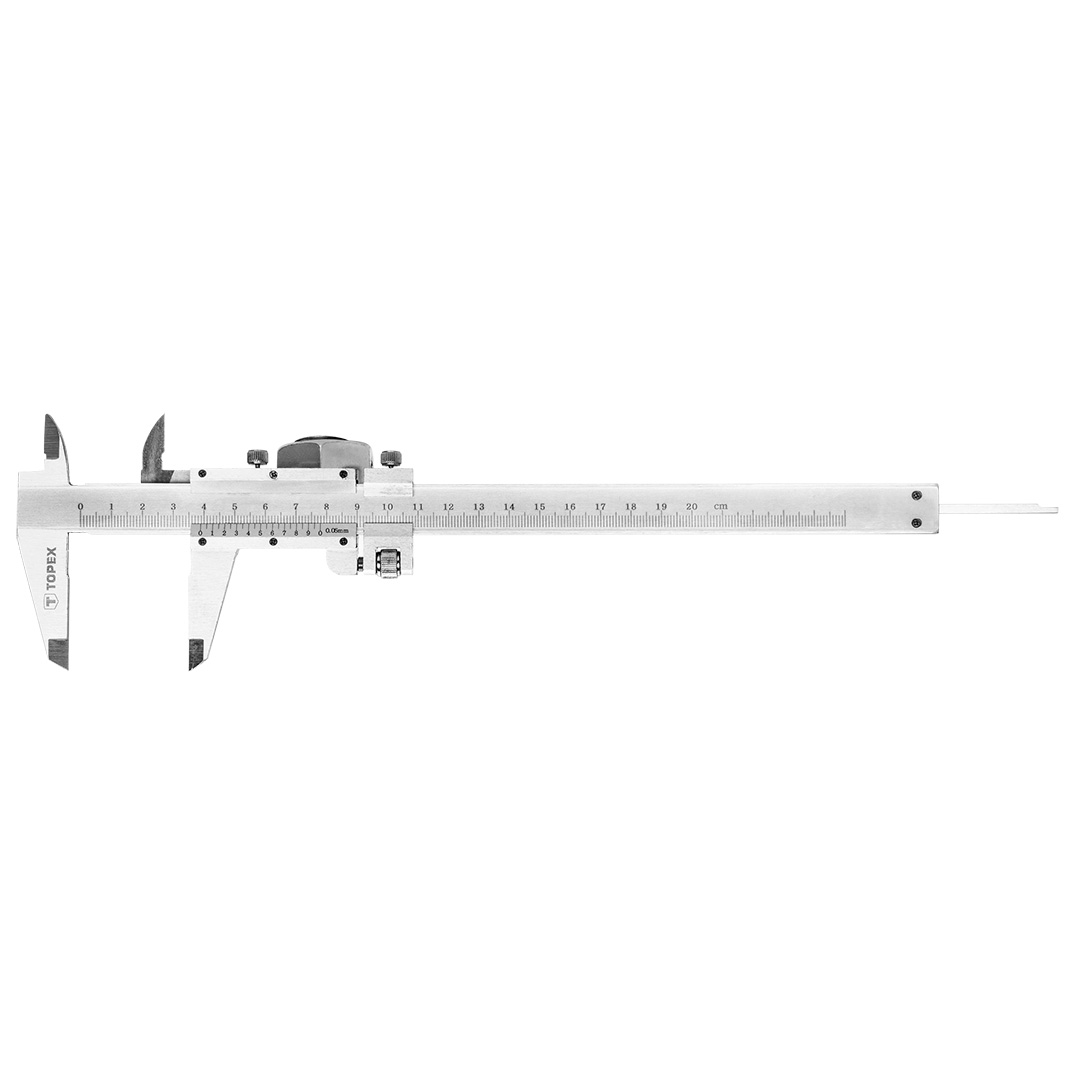 TOP-31C616--Suwmiarka 200 mm, długość 230 mm, dokładność pomiaru 0,05 mm