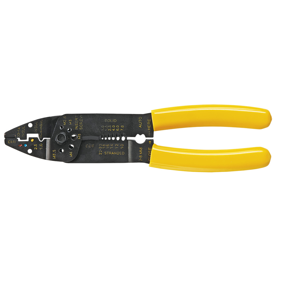 TOP-32D404--Szczypce do zaciskania końcówek 210 mm, zakres pracy 1.0-7 mm2