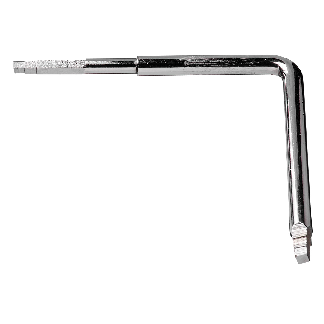 TOP-34D077--Klucz do śrubunków "L", rozmiary: kwadrat 6 - 8 mm, sześciokąt 6 - 8 mm