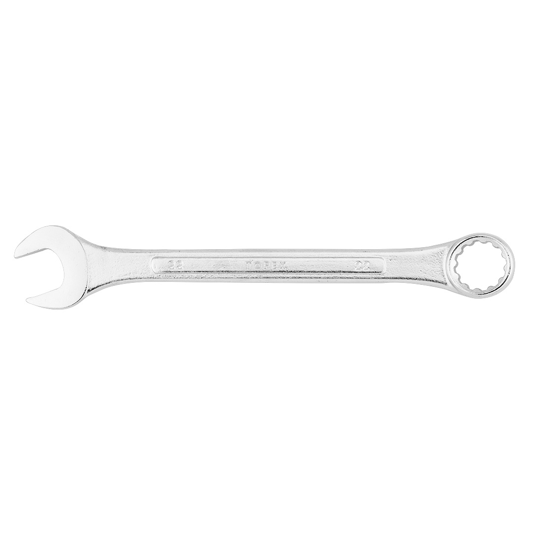 TOP-35D392--Klucz płasko-oczkowy 22 mm, czarne wykończenie