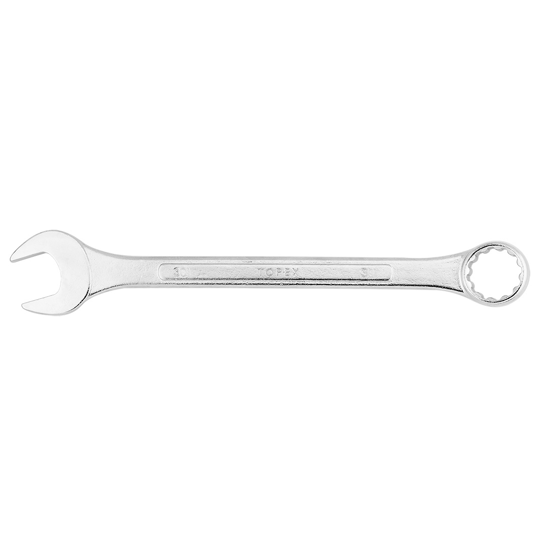 TOP-35D395--Klucz płasko-oczkowy 30 mm, czarne wykończenie