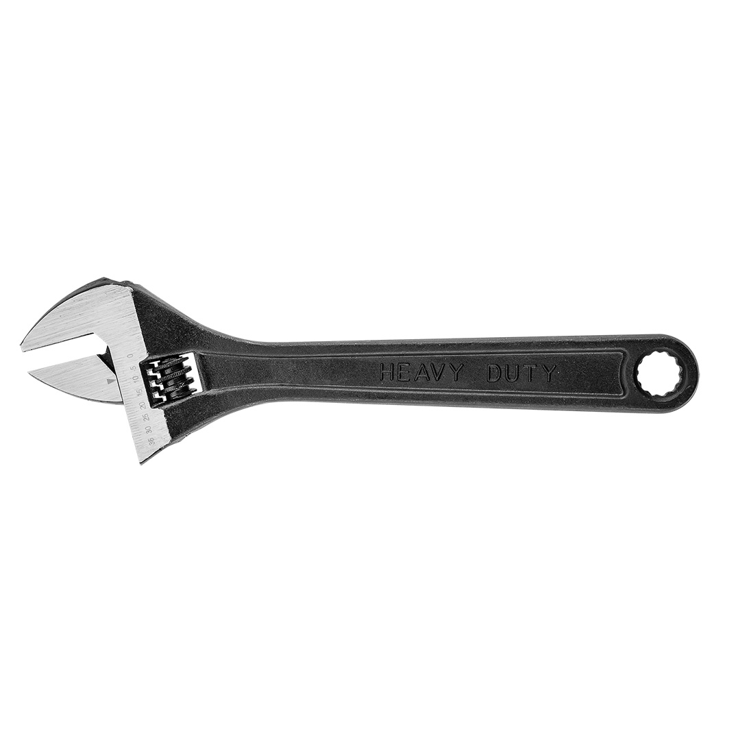TOP-35D557--Klucz nastawny 250 mm, zakres 0-35 mm, podziałka metryczna, odchylenie główki 22°, stal CrV