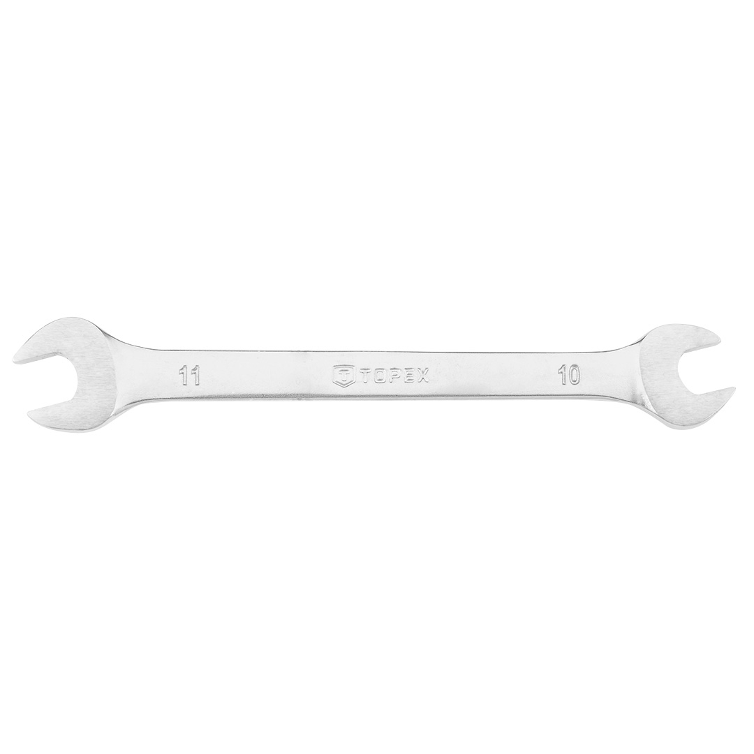 TOP-35D605--Klucz płaski dwustronny 10 x 11 mm, stal CrV