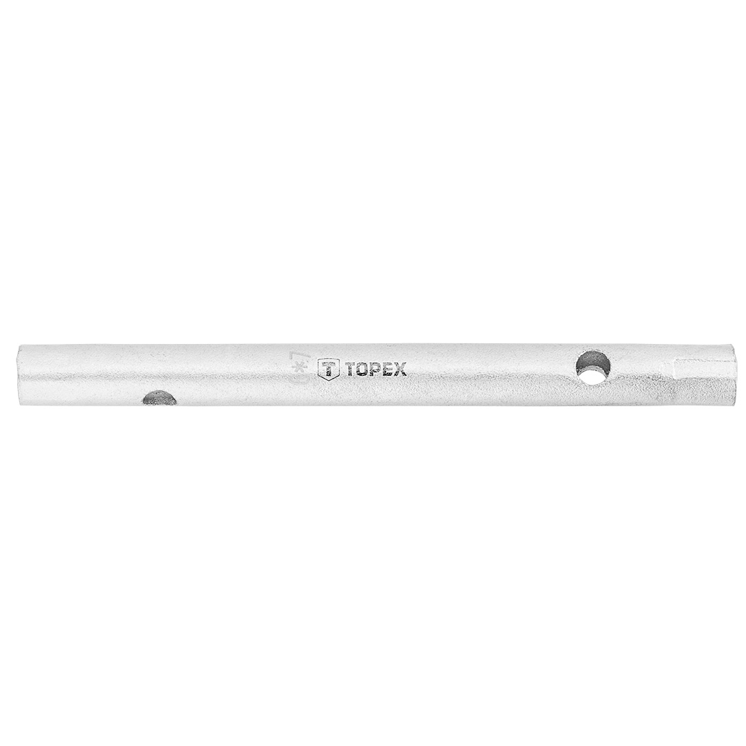 TOP-35D930--Klucz rurowy dwustronny 6 x 7 mm, sześciokątny przekrój z otworami