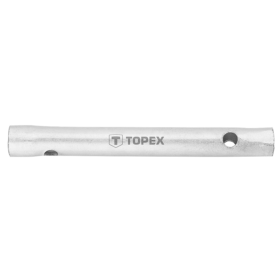 TOP-35D932--Klucz rurowy dwustronny 10 x 11 mm, sześciokątny przekrój z otworami