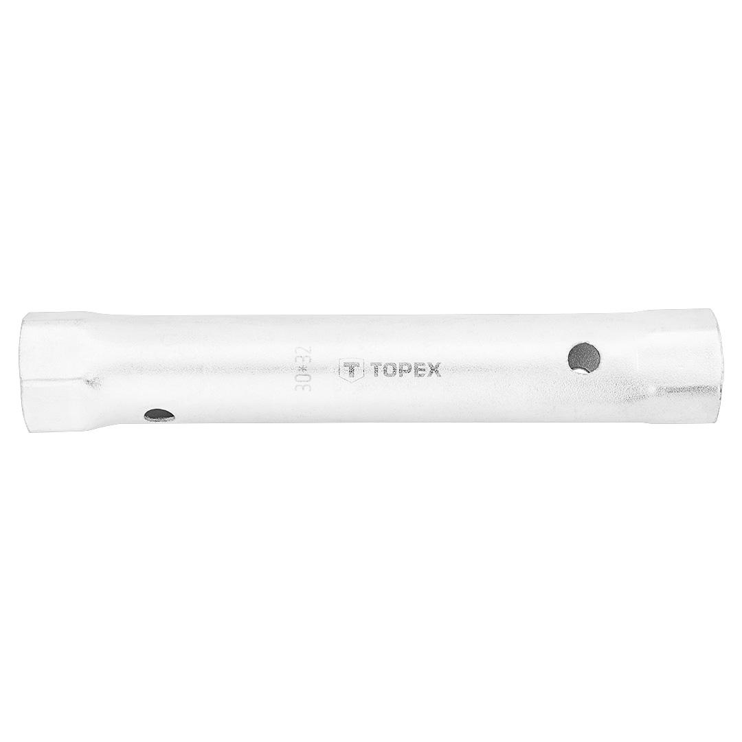 TOP-35D941--Klucz rurowy dwustronny 30 x 32 mm, sześciokątny przekrój z otworami