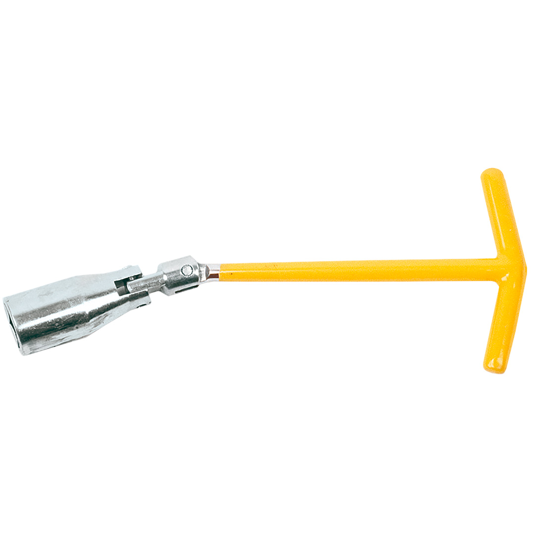 TOP-37D221--Klucz do świec zapłonowych 21 mm, przegubowy, uchwyt typu T