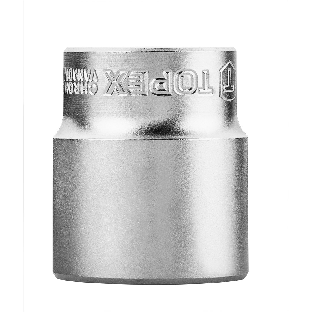 TOP-38D727--Nasadka sześciokątna 1/2", 27 mm, stal CrV