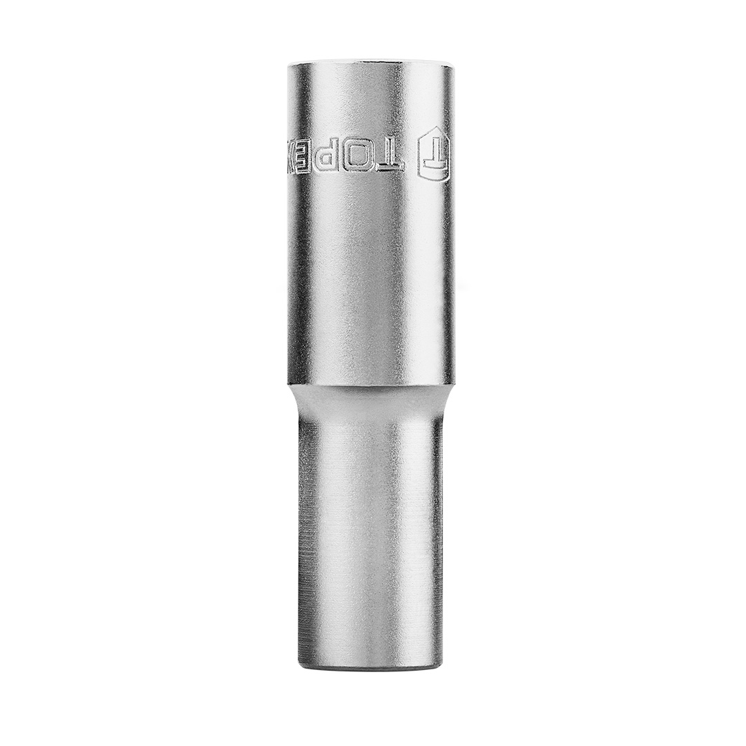 TOP-38D753--Nasadka sześciokątna długa 1/2", 13 mm, stal CrV