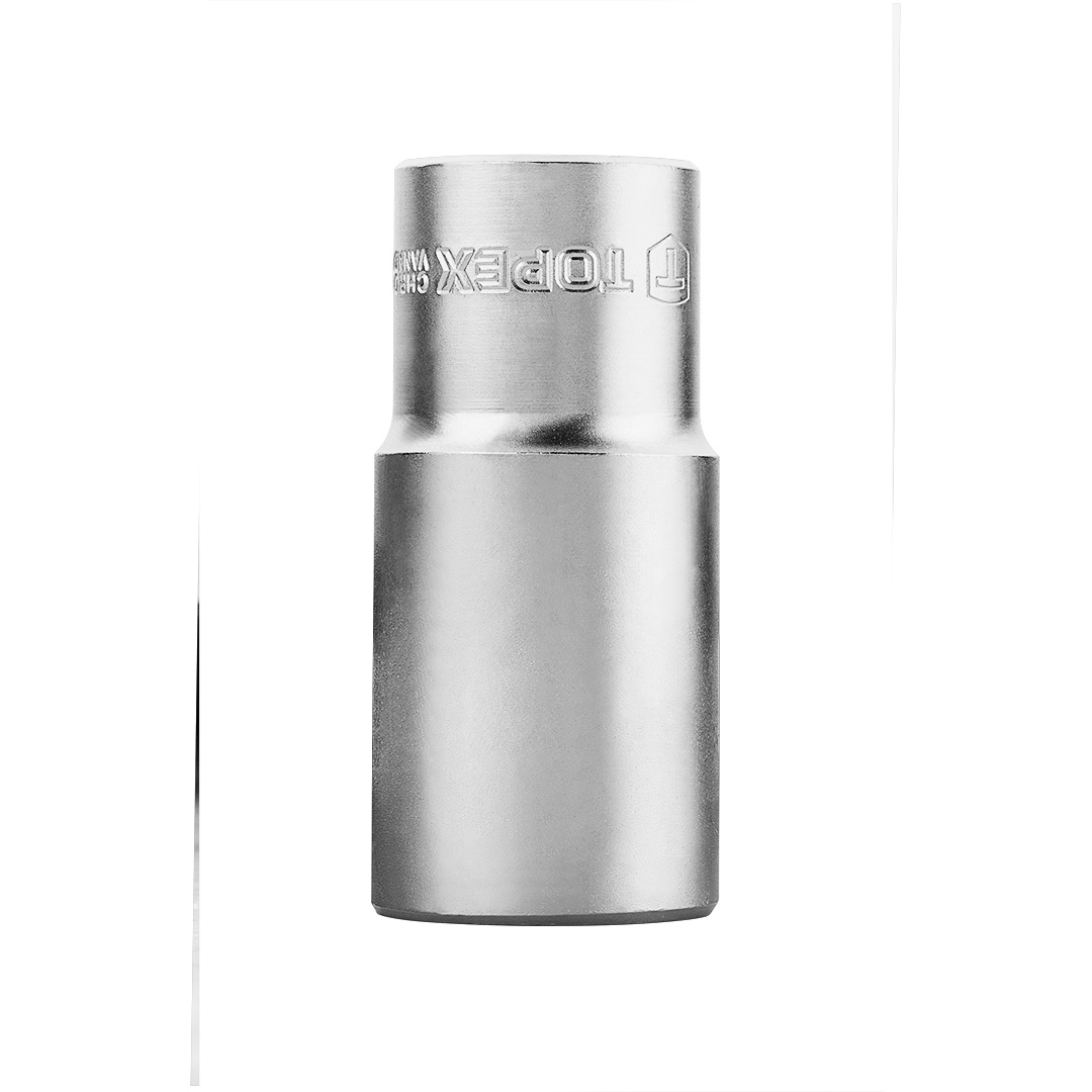 TOP-38D761--Nasadka sześciokątna długa 1/2", 27 mm, stal CrV
