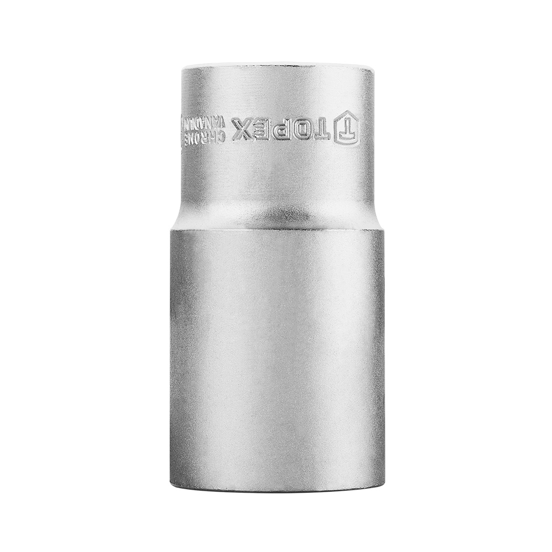 TOP-38D762--Nasadka sześciokątna długa 1/2", 30 mm, stal CrV