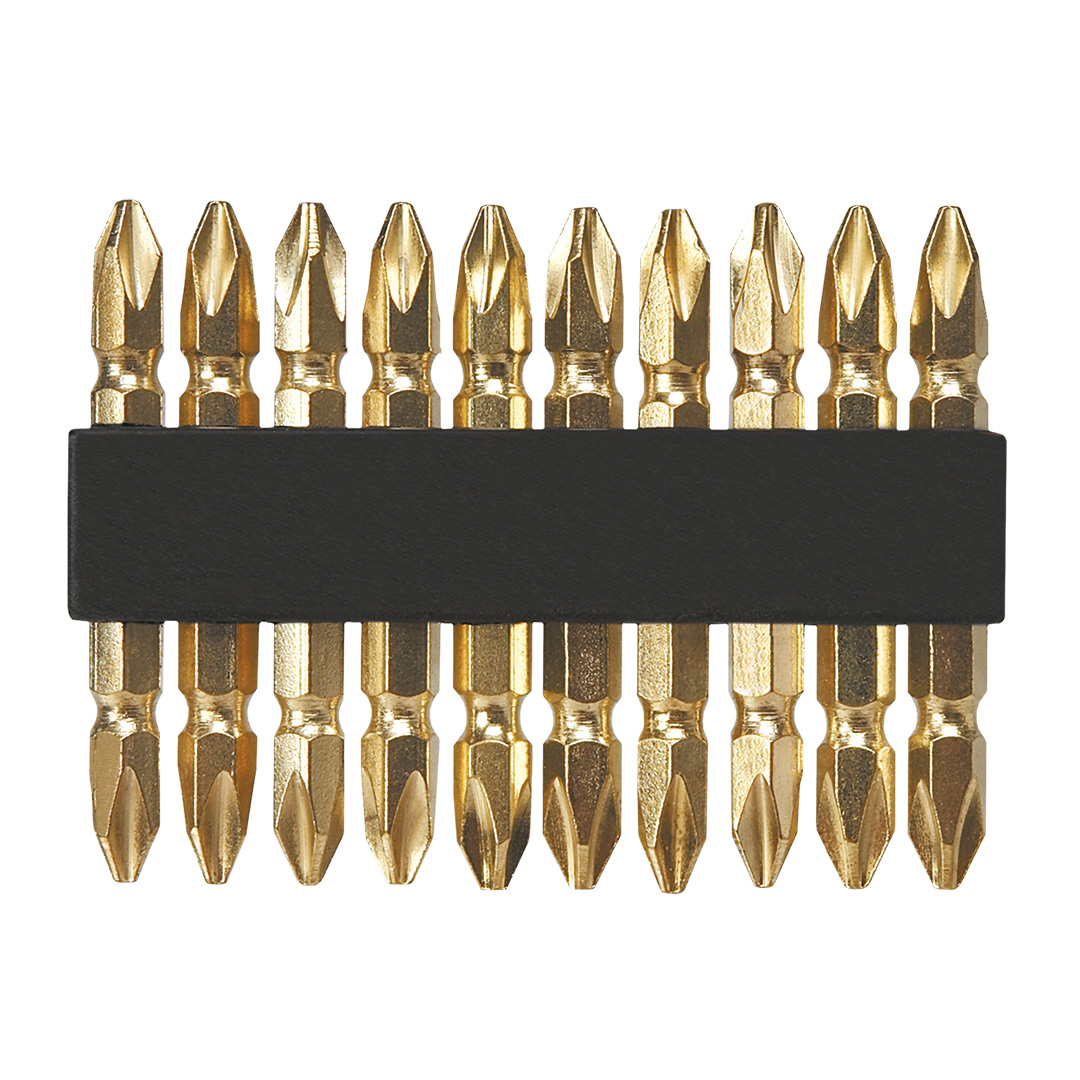 TOP-39D382--Końcówki wkrętakowe PH2 x 60 mm, 10 szt.