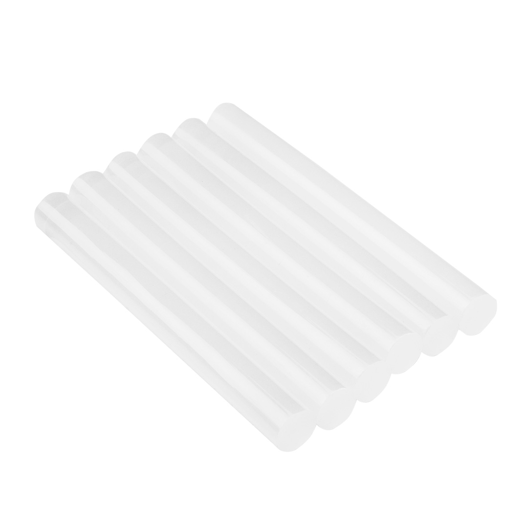 TOP-42E110--Wkłady klejowe 11 mm, 6 szt., przezroczyste, dł. 100 mm, masa 0.06 kg