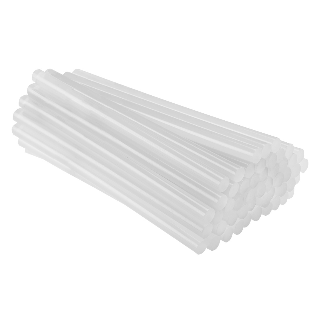 TOP-42E151--Wkłady klejowe 11 mm, 50 szt., przezroczyste, dł. 200 mm, masa 1 kg