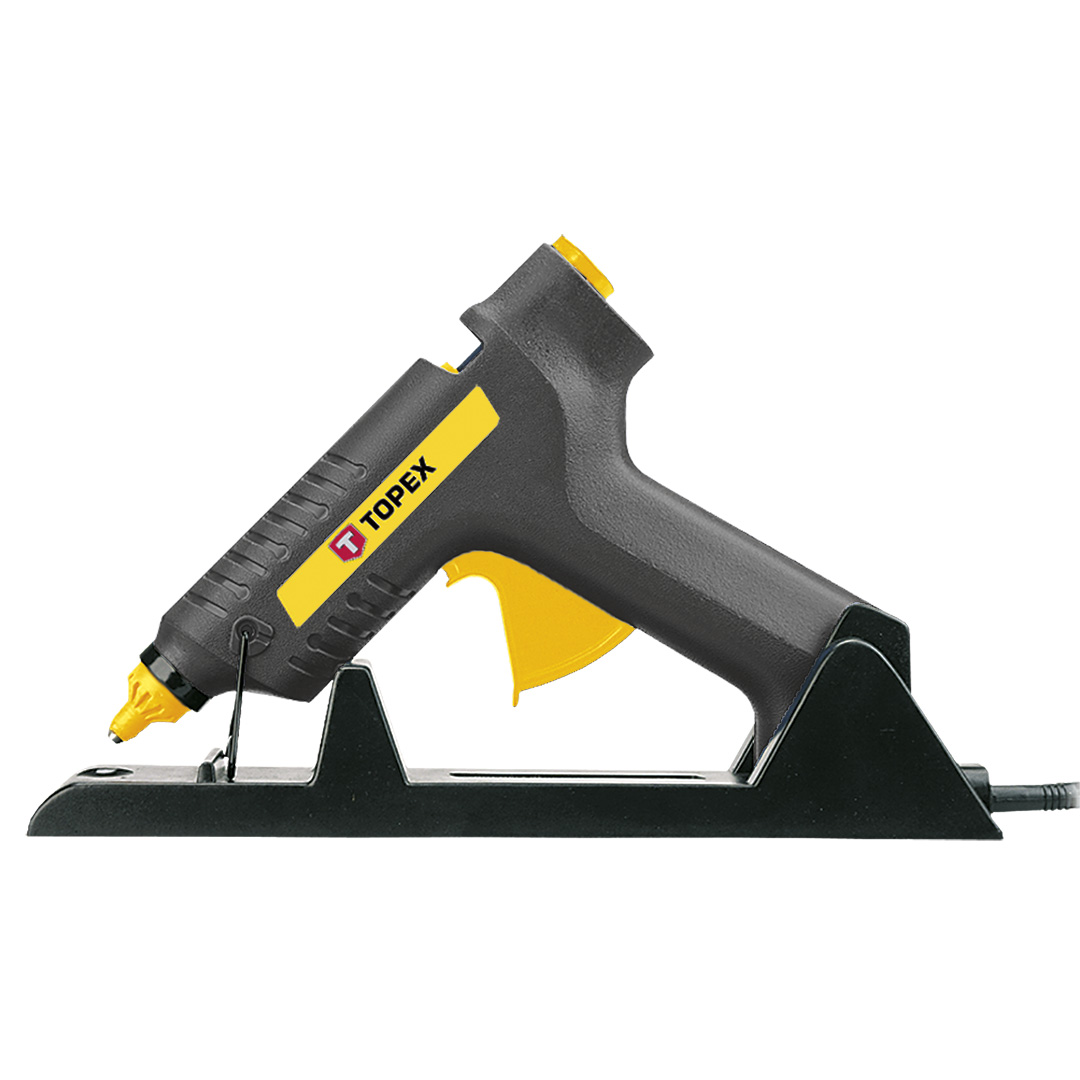 TOP-42E511--Pistolet klejowy 11 mm, 15/80W, bezprzewodowy, zasilanie 230V, 50Hz, wydajność 14-16 g/min, certyfikat CE