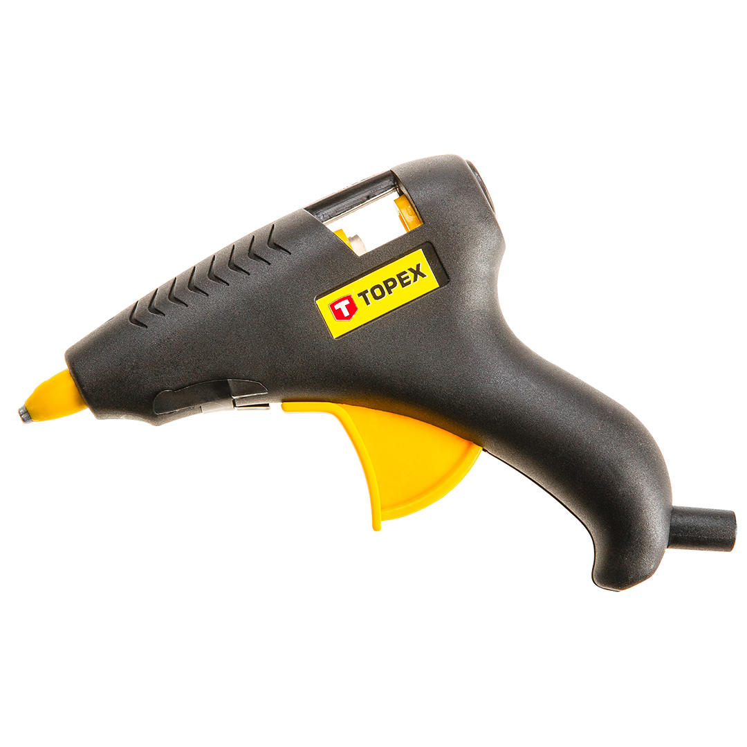 TOP-42E580--Pistolet klejowy 8 mm, 10W, zasilanie 230V, 50Hz, wydajność 3 g/min, certyfikat CE