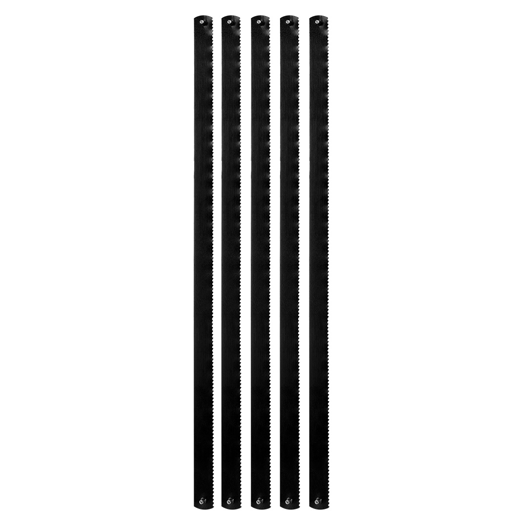 TOP-43-350--Brzeszczoty do metalu 150 mm, jednostronne, 5 szt.
