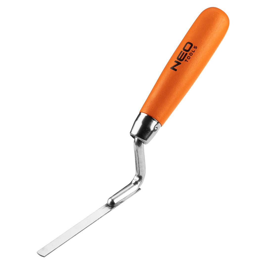 TOP-50-111--Kielnia do fugowania 8 mm, stal nierdzewna 1,0 mm, drewniany uchwyt