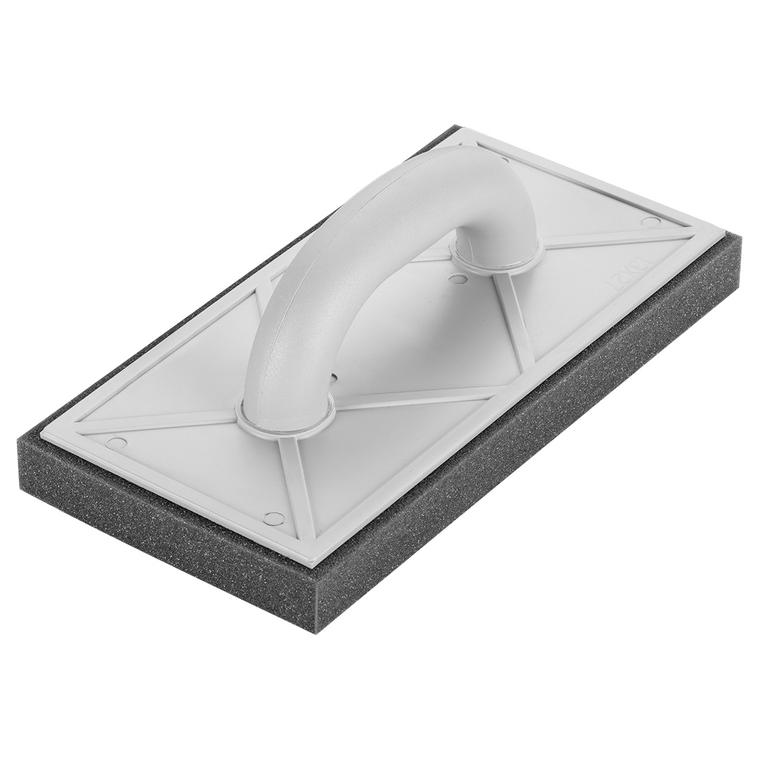 TOP-50-226--Paca z gąbką szarą 25 mm, 280 x 140 mm, uchwyt z tworzywa sztucznego