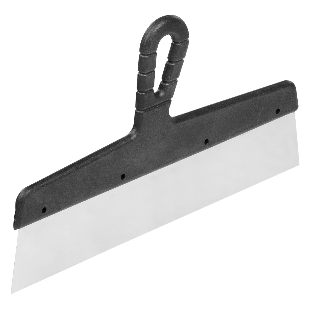 TOP-50-304--Szpachla do sztablatury 350 mm, stal nierdzewna 1.0 mm, plastikowy uchwyt