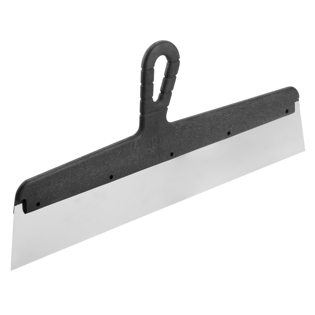 TOP-50-305--Szpachla do sztablatury 450 mm, stal nierdzewna 1.0 mm, plastikowy uchwyt