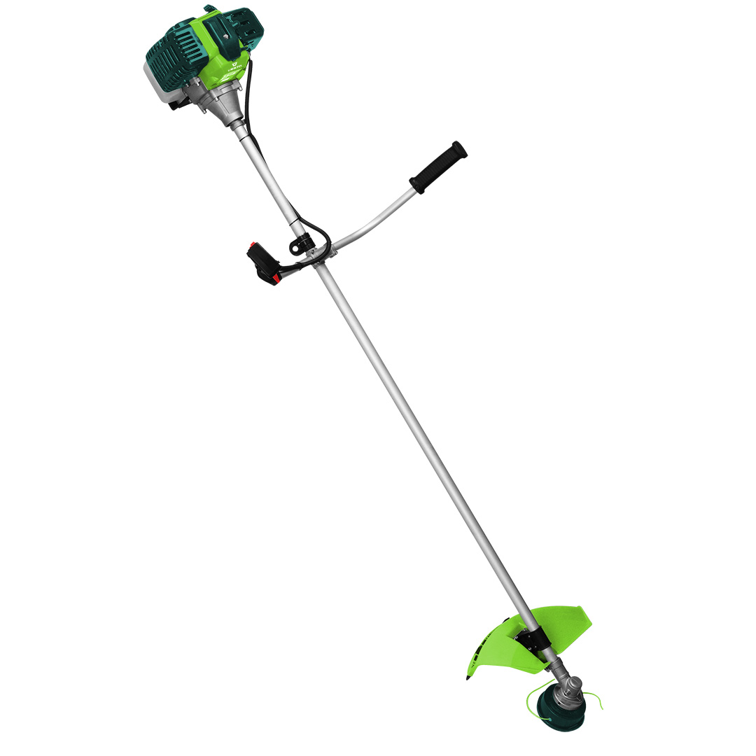 TOP-50G490--Kosa spalinowa 1.4kW, maks. prędkość obrotowa wrzeciona z elementem tnącym: 8500 min, szerokość koszenia 255/460 mm, pojemność zbiornika paliwa: 1.2l, masa 7.5 kg, akcesoria: osłona szpuli z żyłką tnącą - 1szt, nóż trójzębny - 1szt, rękojeść - 1szt, 