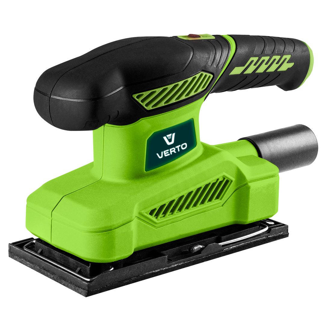 TOP-51G326--Szlifierka oscylacyjna 150W, stopa 90x187 mm , obroty 12 000 min,  amplituda oscylacji 0,75 mm, papier ścierny 93 x 230 mm, , masa 1.28 kg, akcesoria: papier ścierny