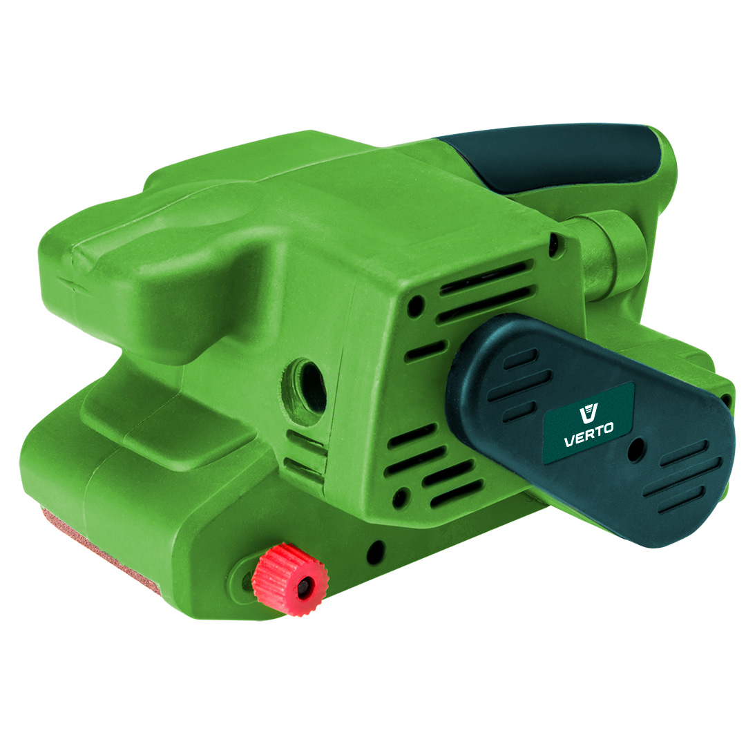 TOP-51G707--Szlifierka taśmowa 730W, pas bezkońcowy 75 x 457 mm, prędkość przesuwu pasa ściernego 260 m/min, czynna powierzchnia szlifowania 75 x 130 mm, (LxH) 260 x 130 mm, masa 2.75 kg, akcesoria: worek na pył, pas ścierny