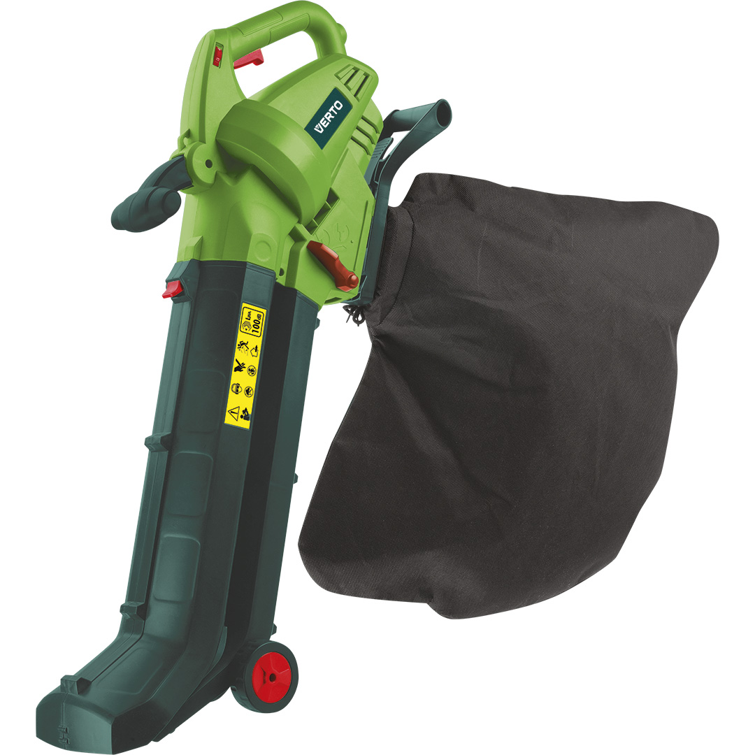 TOP-52G500--Odkurzacz ogrodowy 2800W, obroty 8000-14000 min, pojemność worka 40l, st. rozdrabniania 10:1, (LxHxW) 380x380x560 mm, masa 3.15 kg, akcesoria: worek na śmieci, pas naramienny