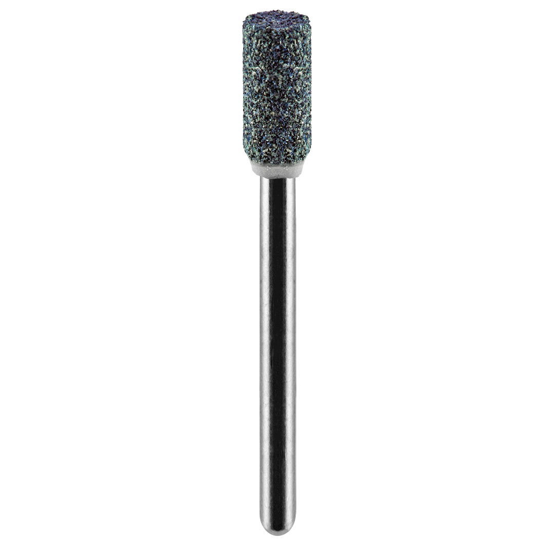 TOP-55H051--Kamień szlifierski walec 5 x 10 mm, trzpień 3.2 mm, tlenek aluminium, 3 szt.