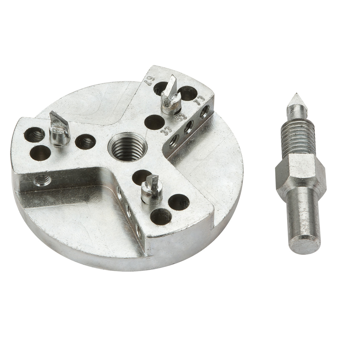 TOP-55H540--Wycinak otworów w glazurze, czterozakresowy, 33, 53, 67 i 73 mm, wymienne końcówki tnące