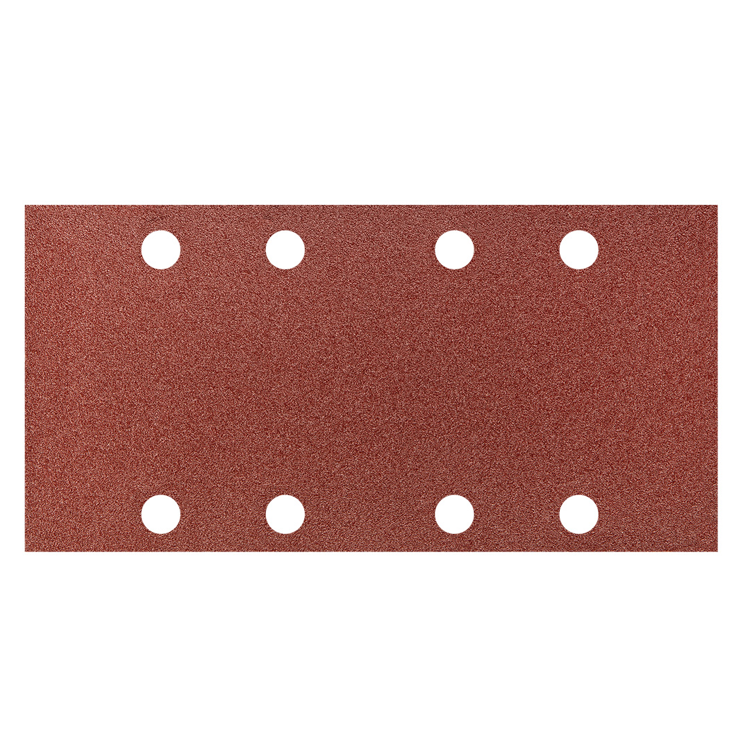 TOP-55H740--Papier ścierny na rzep 93 x 185 mm, K120, 5 szt., z otworami