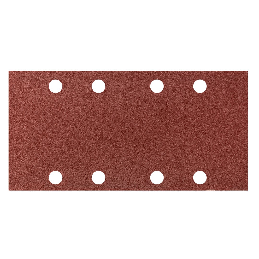 TOP-55H741--Papier ścierny na rzep 93 x 185 mm, K180, 5 szt., z otworami