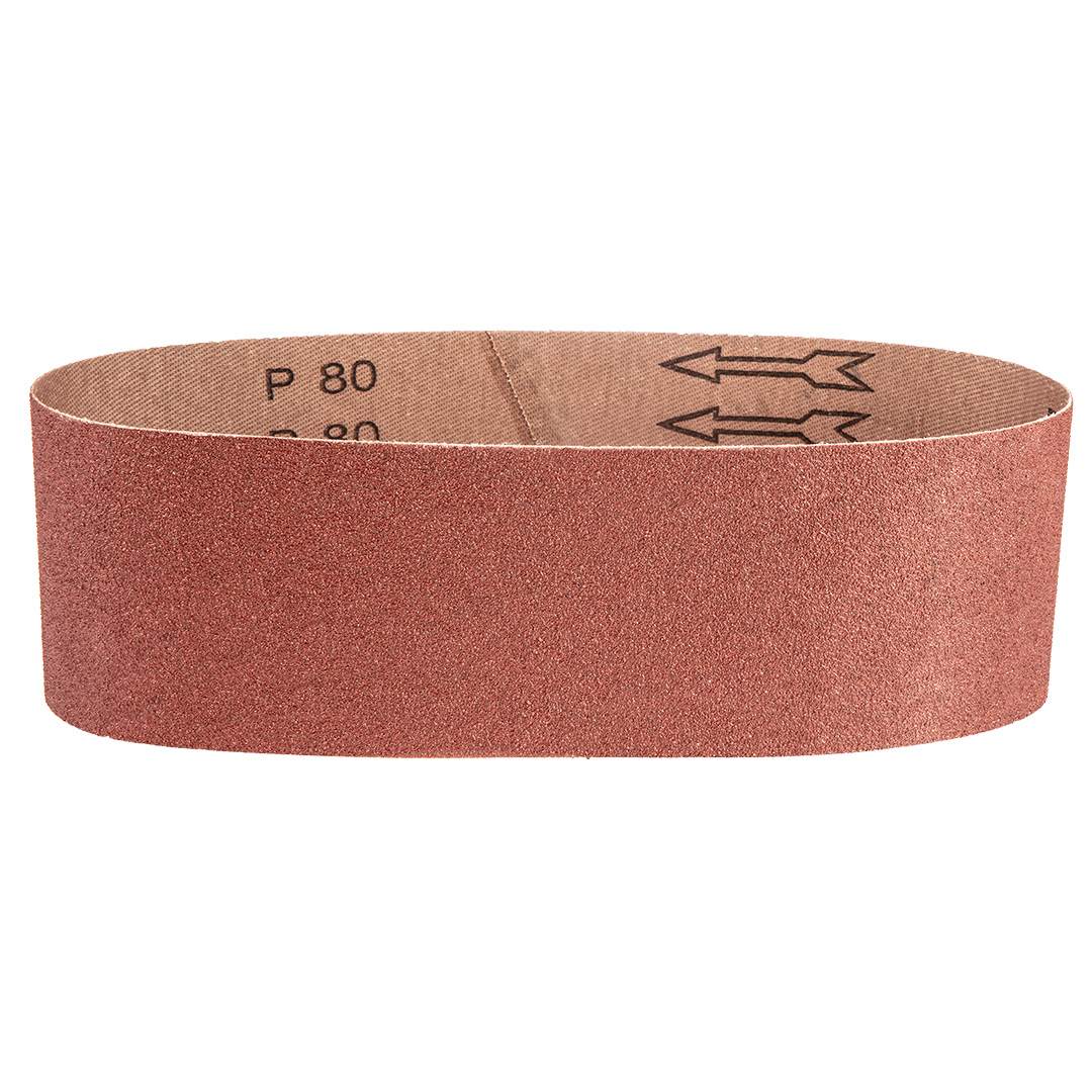 TOP-55H799--Pasy bezkońcowe 75 x 533 mm, K80, 3 szt., elektrokorund, baza z płótna typu X, nasyp półotwarty