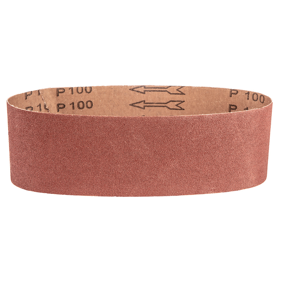 TOP-55H800--Pasy bezkońcowe 75 x 533 mm, K100, 3 szt., elektrokorund, baza z płótna typu X, nasyp półotwarty