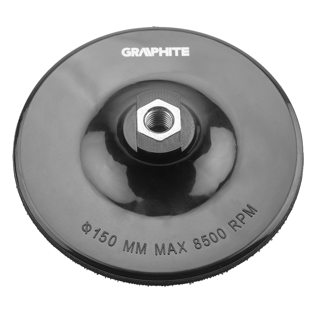 TOP-55H826--Tarcza elastyczna z rzepem 150 mm x M14
