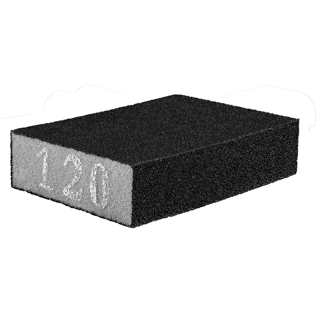 TOP-55H918--Gąbka ścierna 70 x 25 x 100 mm, K120